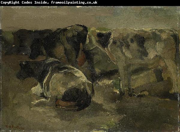 George Hendrik Breitner Four Cows